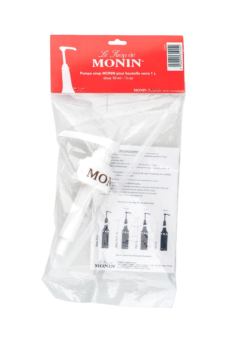 Pompe 10ml pour bouteille verre 1L
