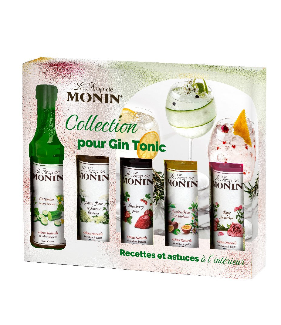 Coffret de Sirops pour Gin Tonic - 5x5 cl