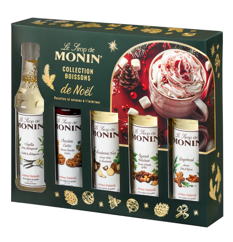 Coffret de Noël - Sirops pour Café - 5x5cl