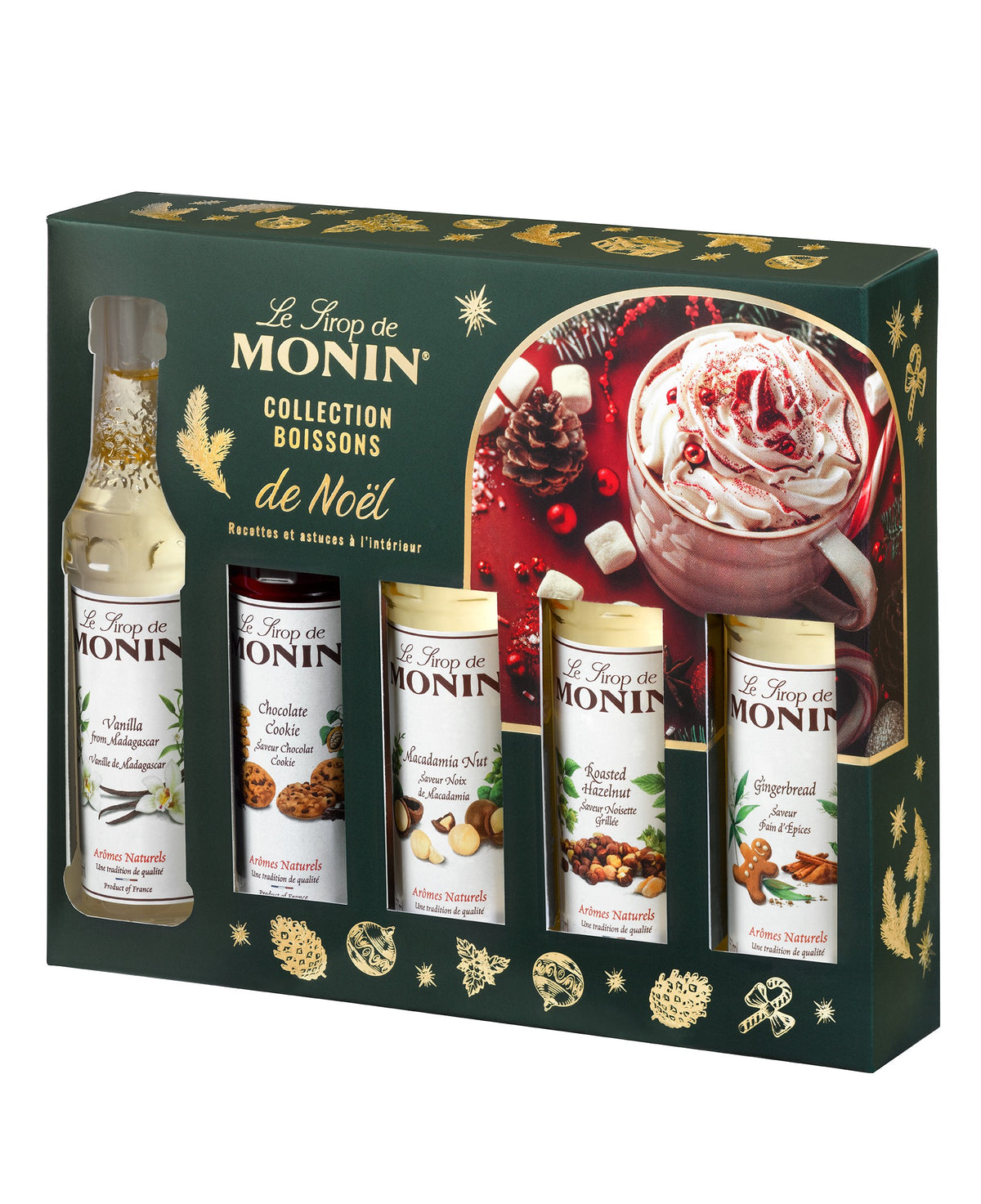 Coffret de Noël - Sirops pour Café - 5x5cl