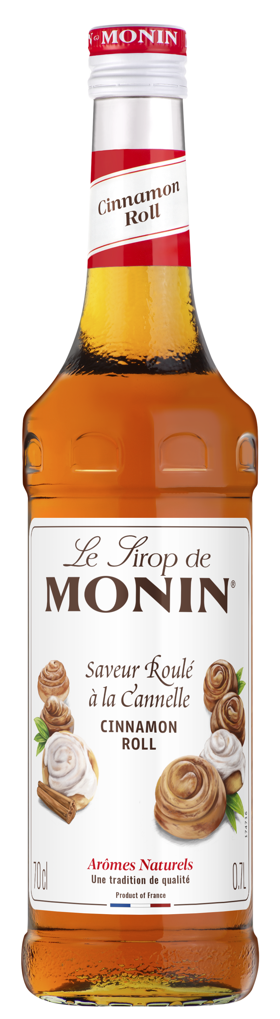 Sirop saveur Roulé à la Cannelle 70cl