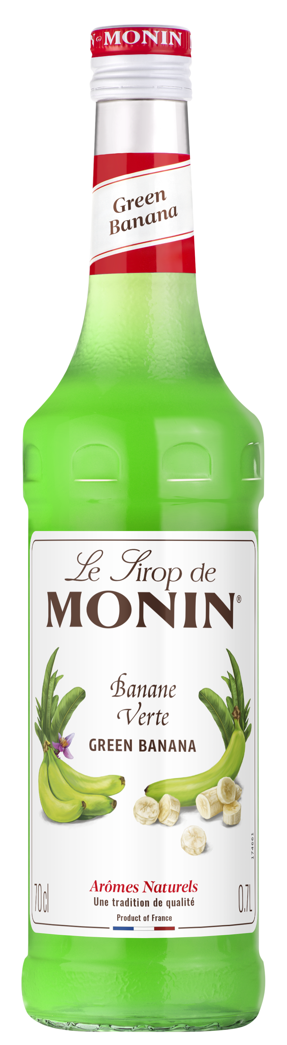 Sirop de Banane Verte 70cl