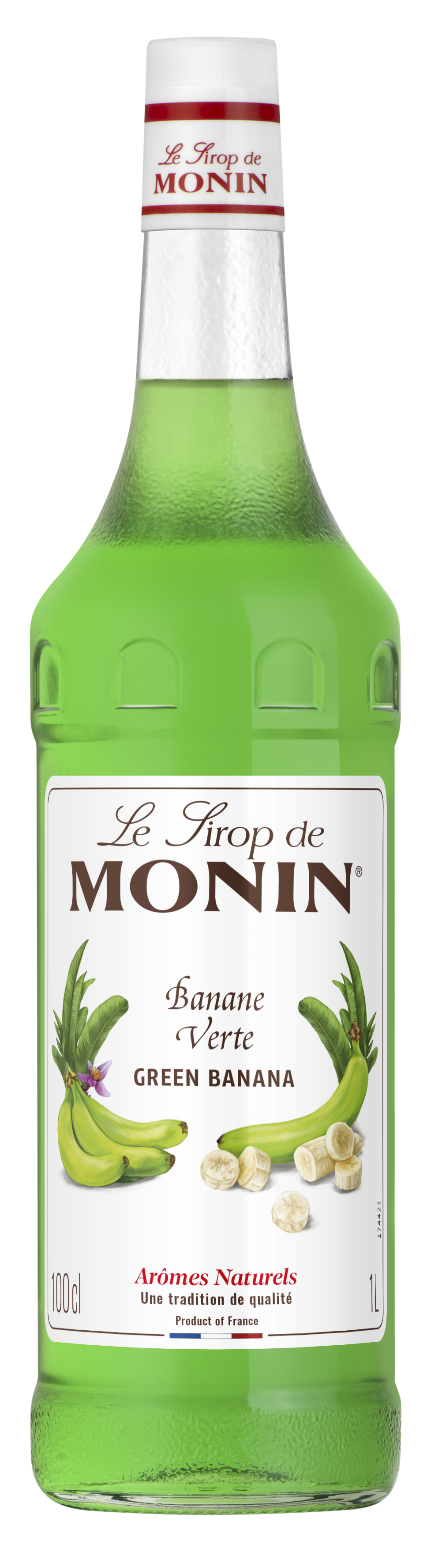 Sirop de Banane Verte 1L