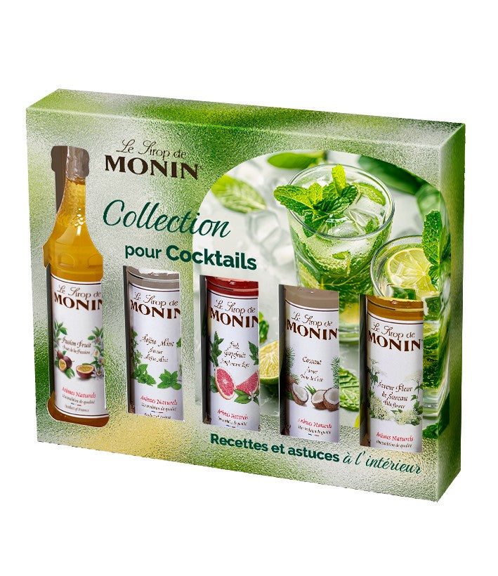 Coffret de Sirops pour Cocktails - 5x5cl