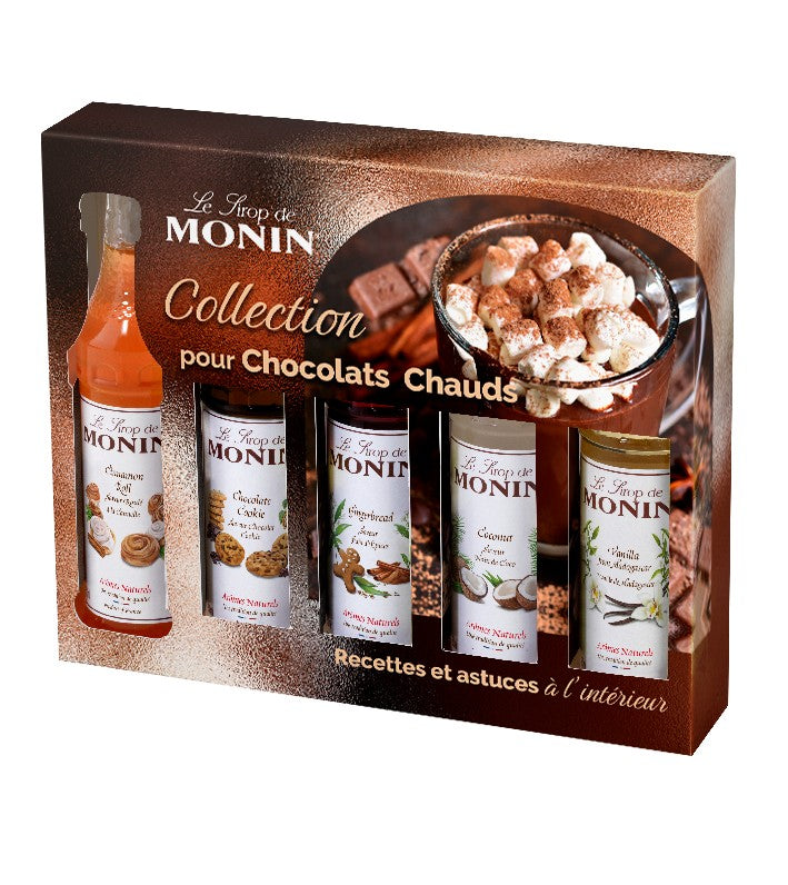 Coffret de sirops pour Chocolat chaud - 5x5 cl