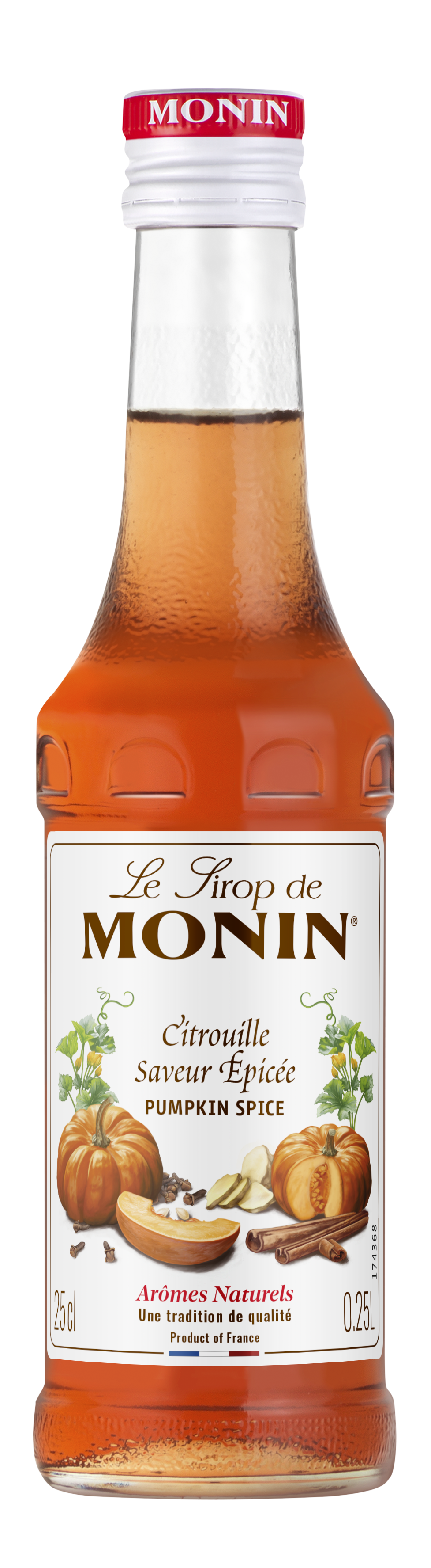 Sirop Citrouille Saveur Epicée 25 cl