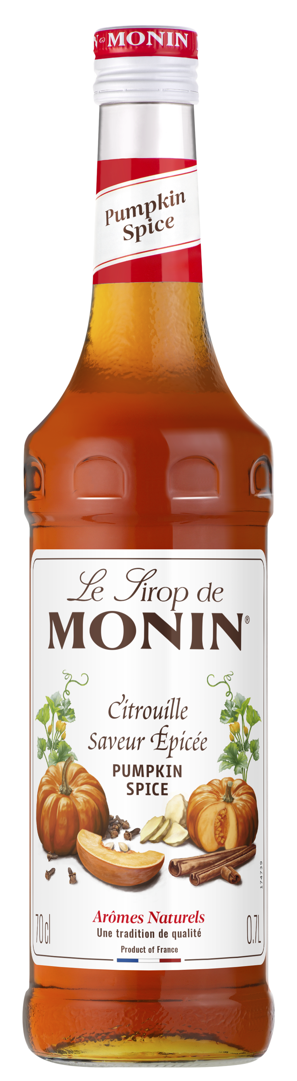 Sirop de Citrouille Saveur Epicée 70cl
