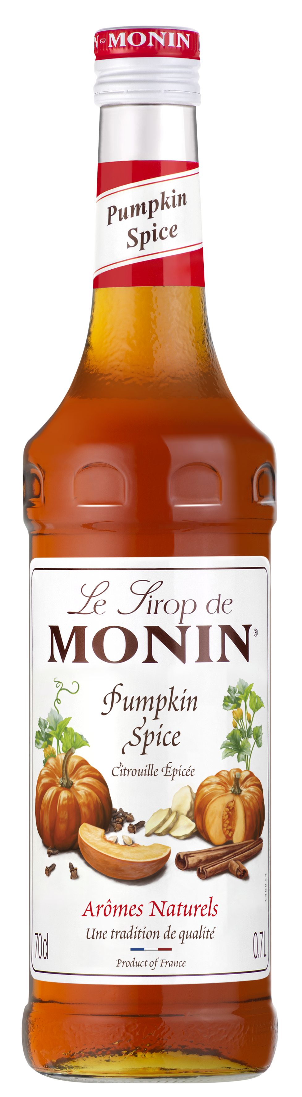 Sirop de Citrouille Saveur Epicée 70cl