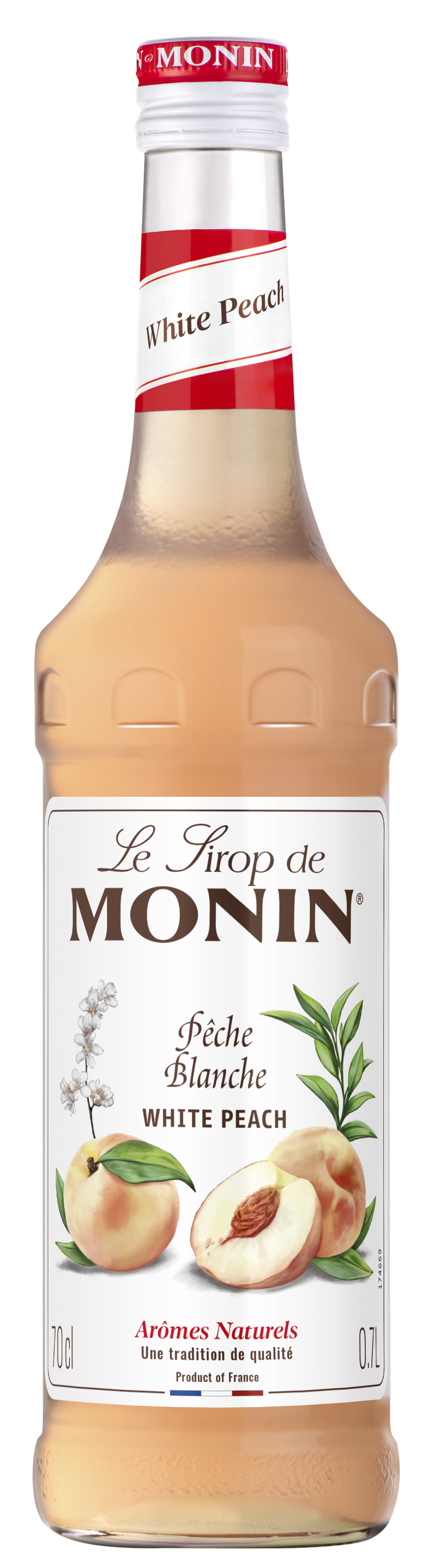 Sirop de Pêche Blanche 70cl
