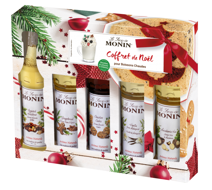 Coffret de Noël - Sirops pour Café - 5x5cl